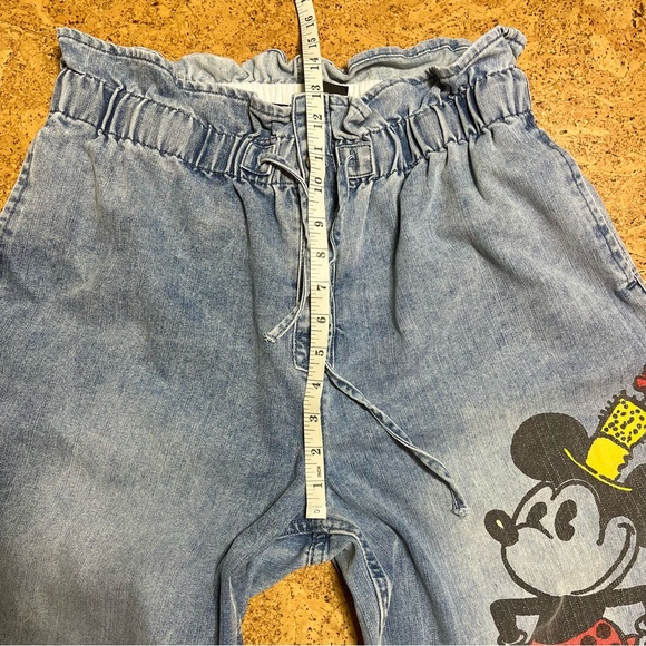 Disney Her Universe Mickey & Minnie Paperbag Drawstring Jeans Sz XL - Picture 14 of 16